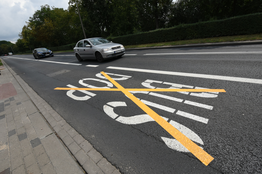 bus pas szelągowska zamalowany - Wojtek Wardejn