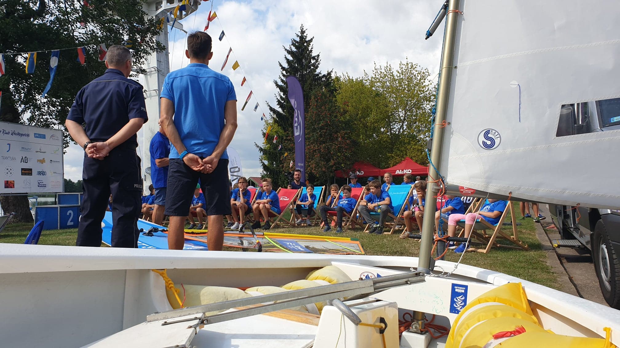 jezioro kierskie dzieci uczą się o bezpieczeństwie - Michał Jędrkowiak