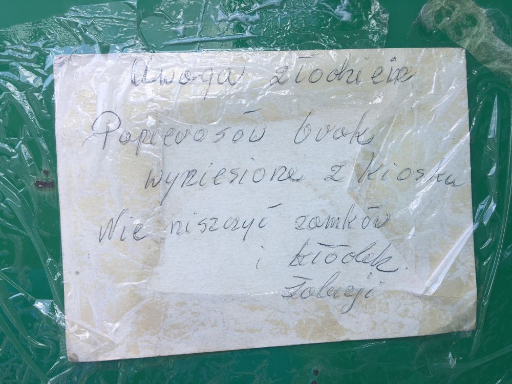 kioskarka ląd - Sławomir Zasadzki