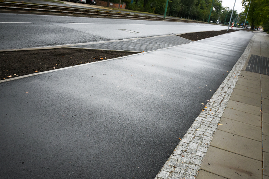 fale grunwaldu ścieżka rowerowa grunwaldzka - Wojtek Wardejn