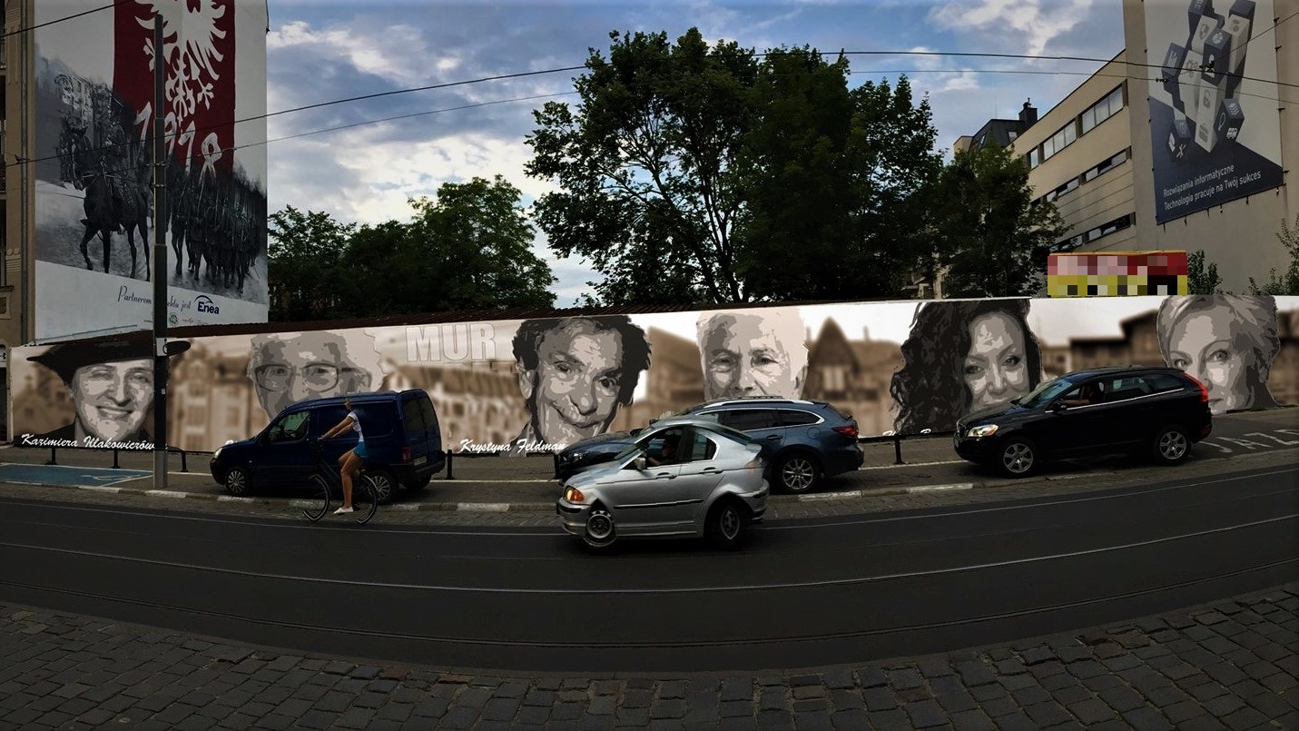 mural jeżyce kobiety - Jakub Chrzanowski