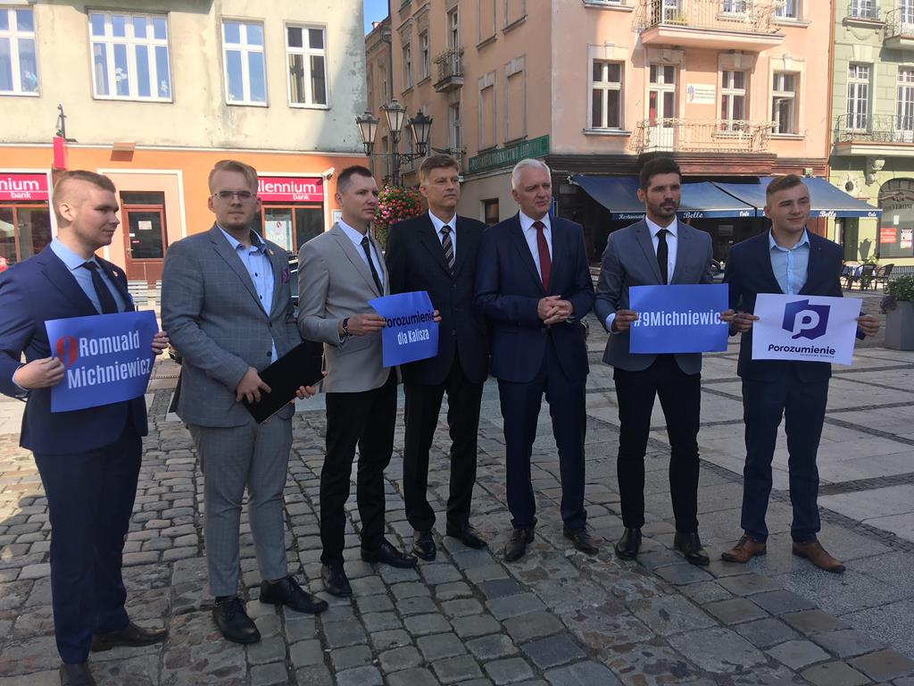 jarosław gowin w kaliszu - Danuta Synkiewicz