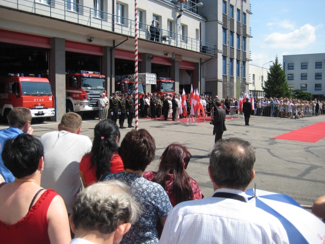 promocja aspirantów straż pożarna - Adam Michalkiewicz