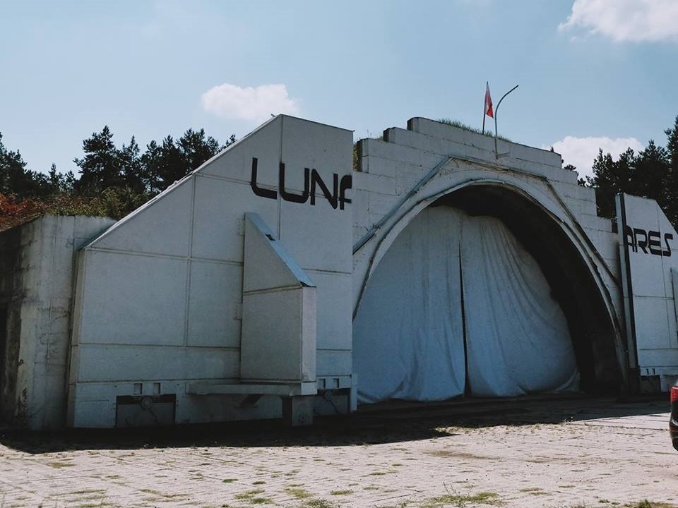 Lunares - Mobile Research Station baza kosmiczna piła - FB: Lunares - Mobile Research Station