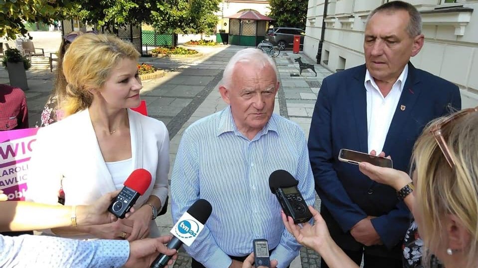 Leszek Miller kampania 2019  - fb L.Miller 