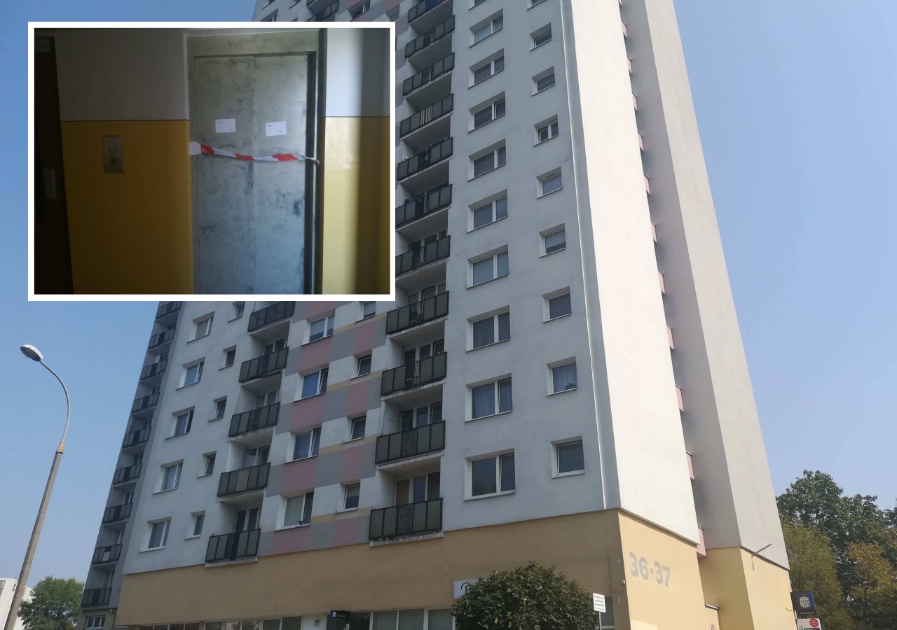 rataje wypadek osiedle piastowskie mężczyzna wpadł do szybku - Sandra Soluk