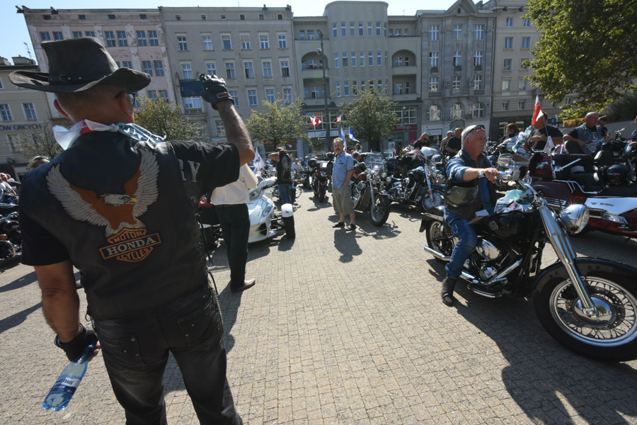 motocykle parada porozumienia sierpniowe - Wojtek Wardejn