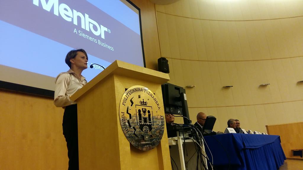 Jadwiga Emilewicz na politechnice - Magdalena Konieczna