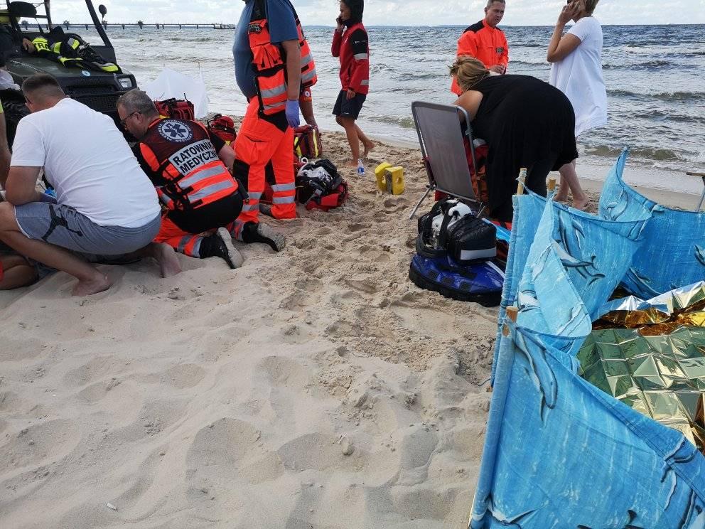 utonięcie seniorów w międzyzdrojach wopr -  Zachodniopomorskie WOPR