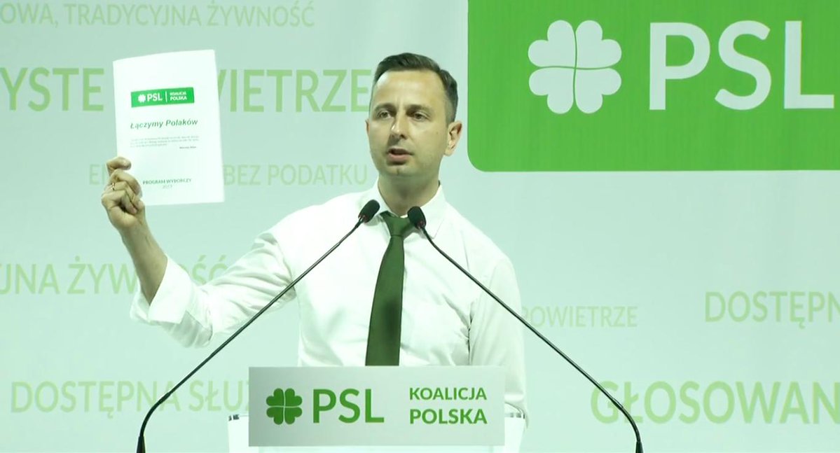 władysław kosiniak kamysz psl konwencja  - Polskie Stronnictwo Ludowe (Twitter)