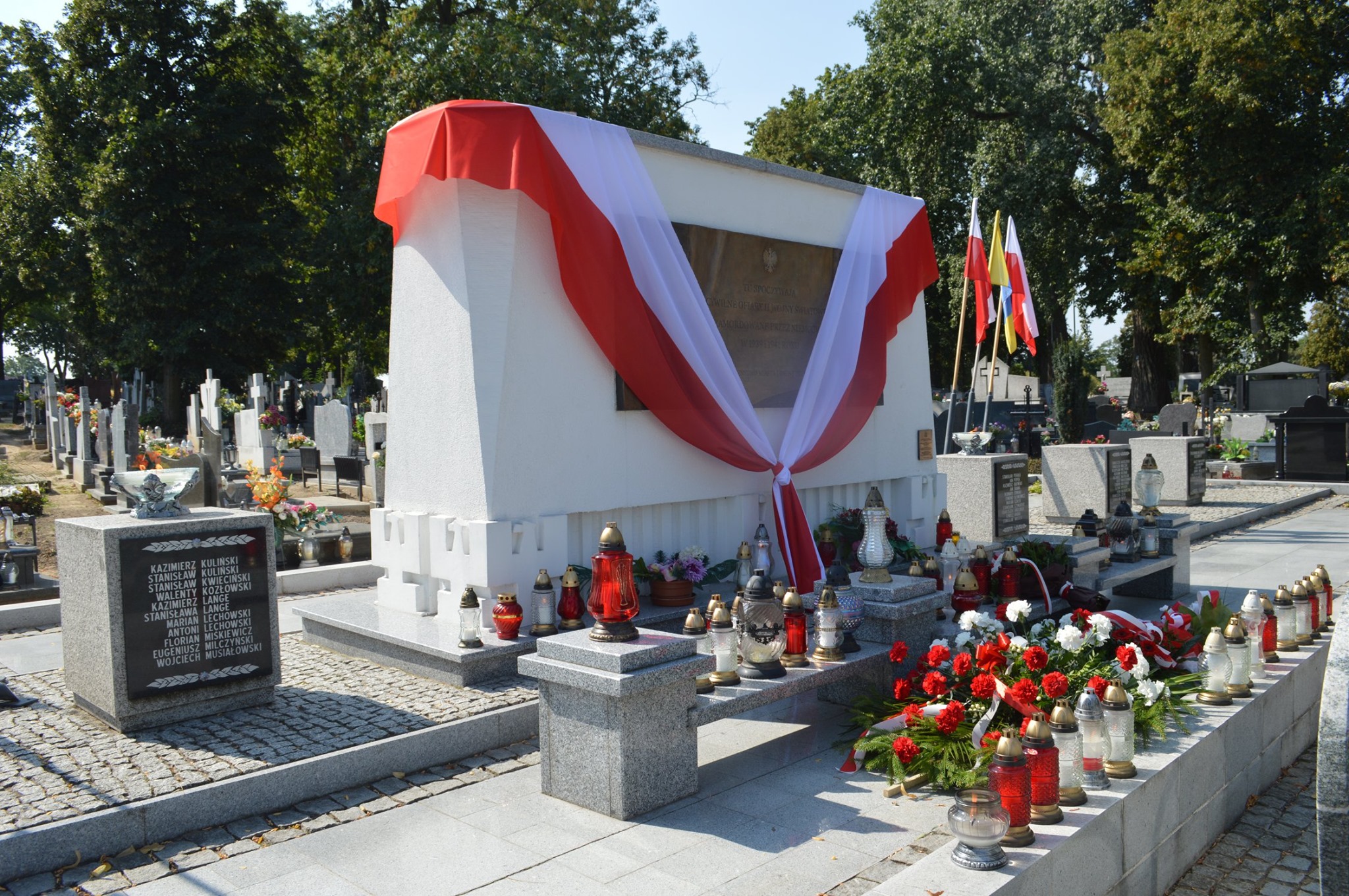 trzemeszno ii wojna światowa pomnik - FB: Gmina Trzemeszno