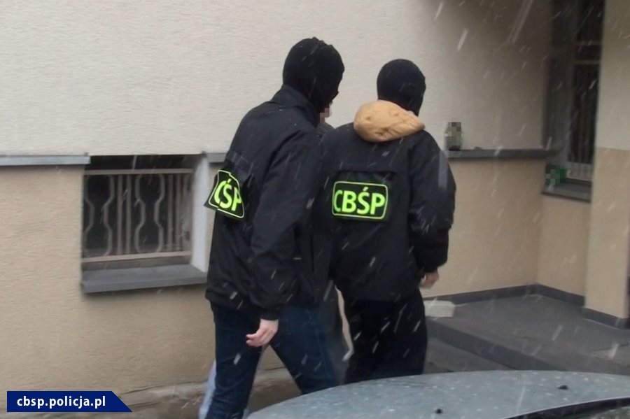 zatrzymanie geringa - cbsp.policja.pl