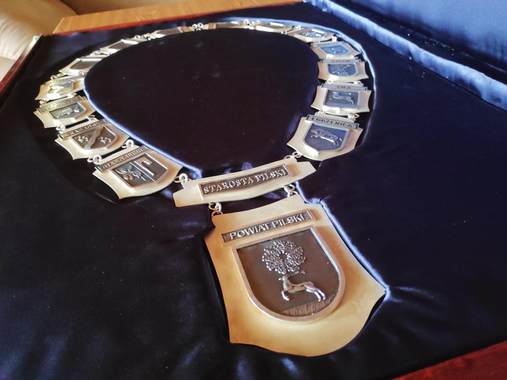 insygnia starosta piła - Przemysław Stochaj
