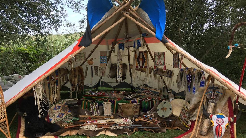 Biskupin 2019 indianie - Rafał Muniak