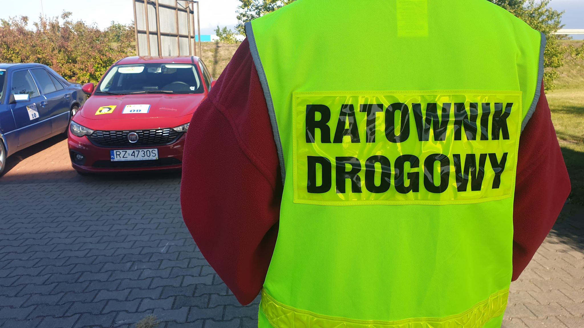 ratownik drogowy - Michał Jędrkowiak