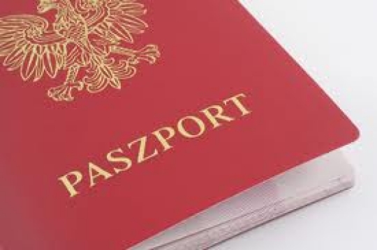 Paszport okładka