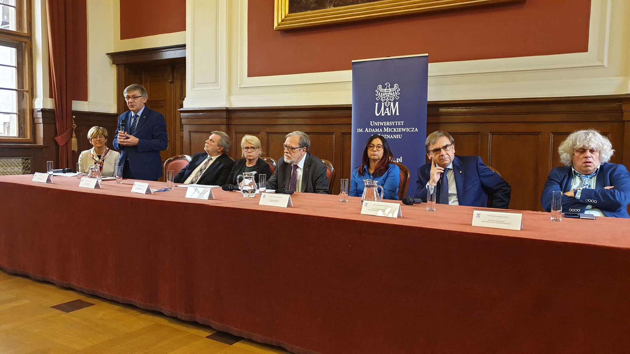 UAM konferencja - Michał Jędrkowiak