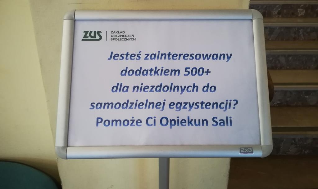 "500 plus" dla osób niesamodzielnych - Krzysztof Polasik