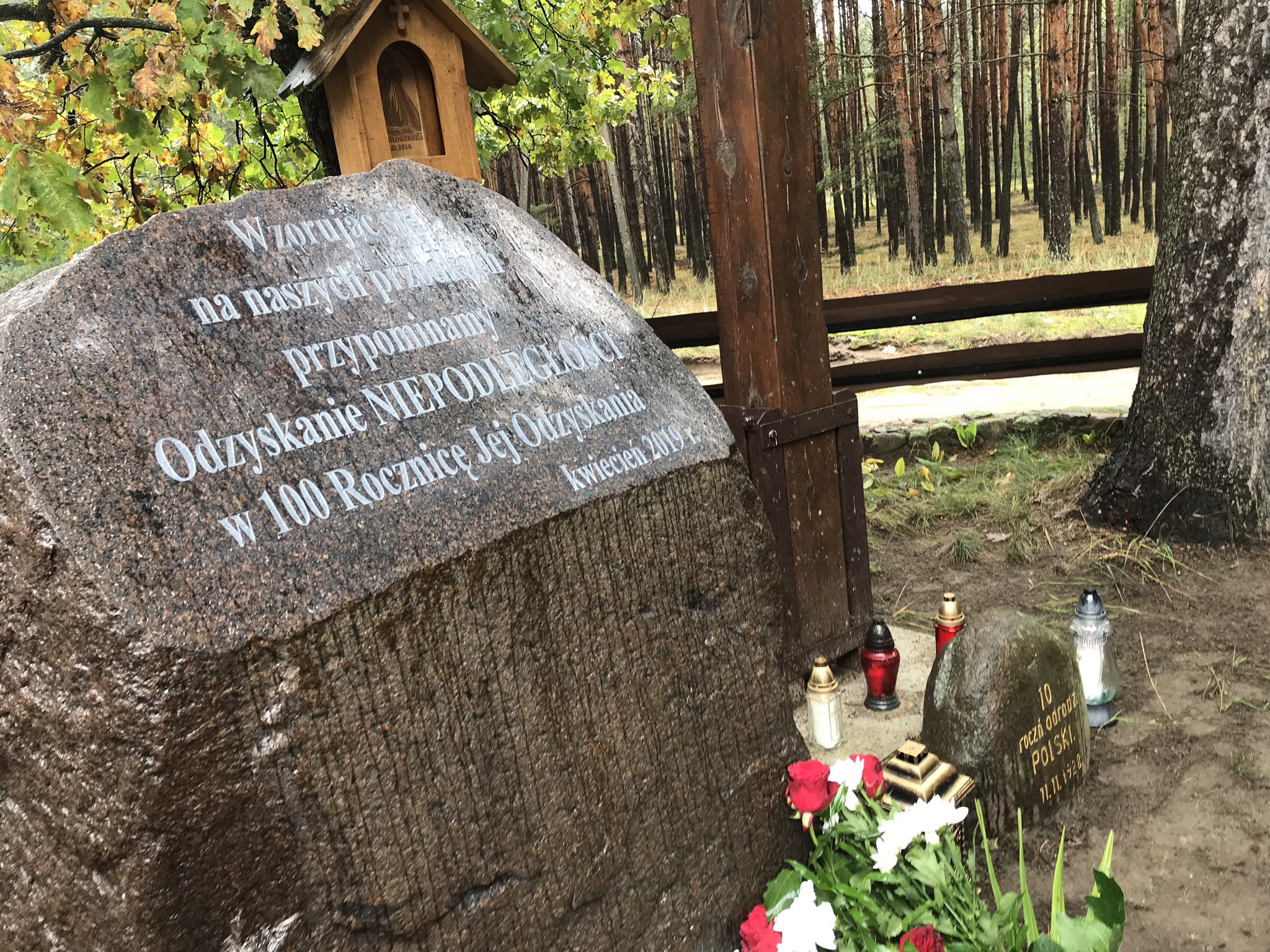 kamień niepodległościowy gogolice  - TT: ks. Daniel Wachowiak
