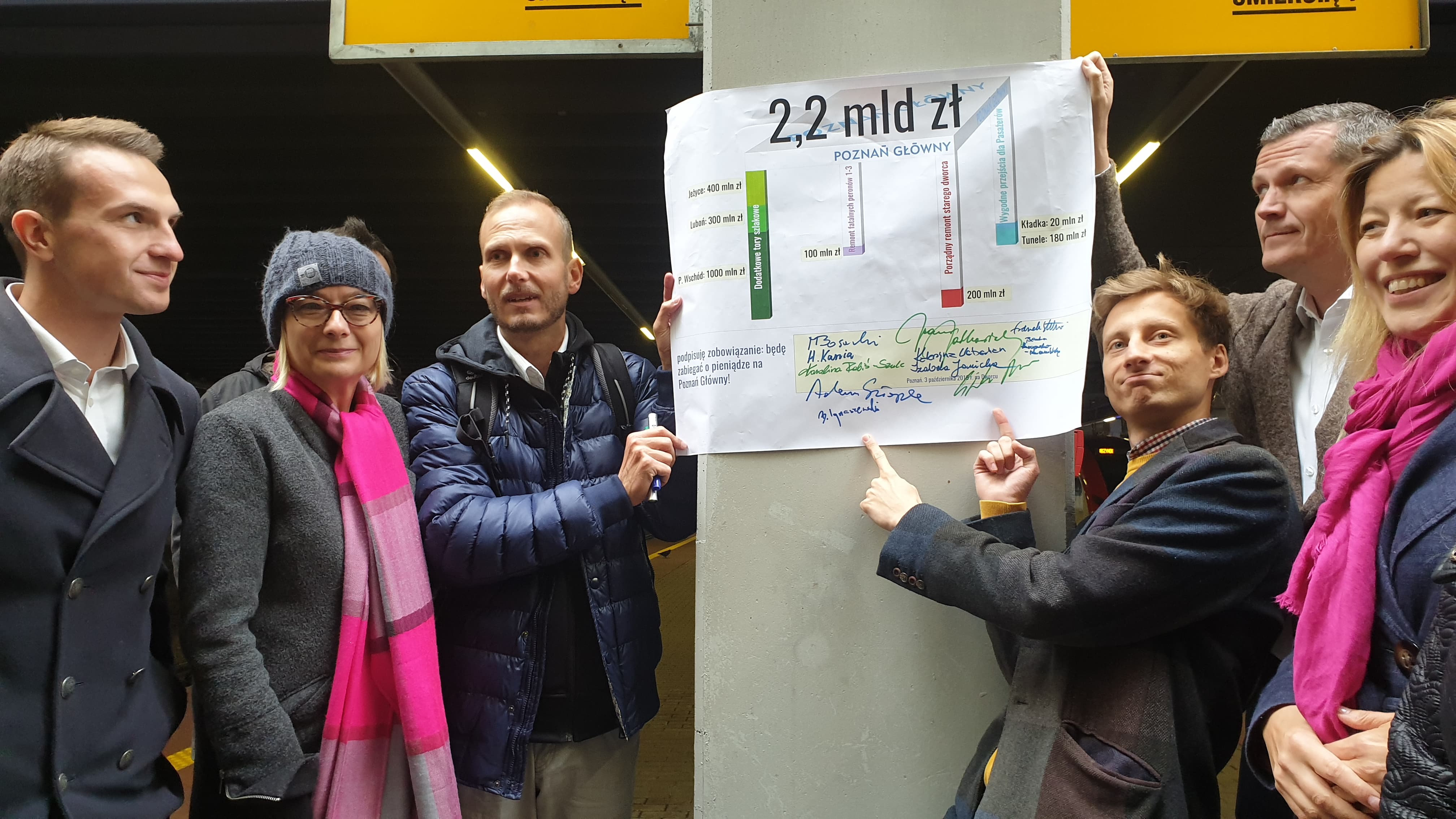 dworzec Posłanko, pośle - co zrobisz dla Poznania Głównego - Michał Jędrkowiak