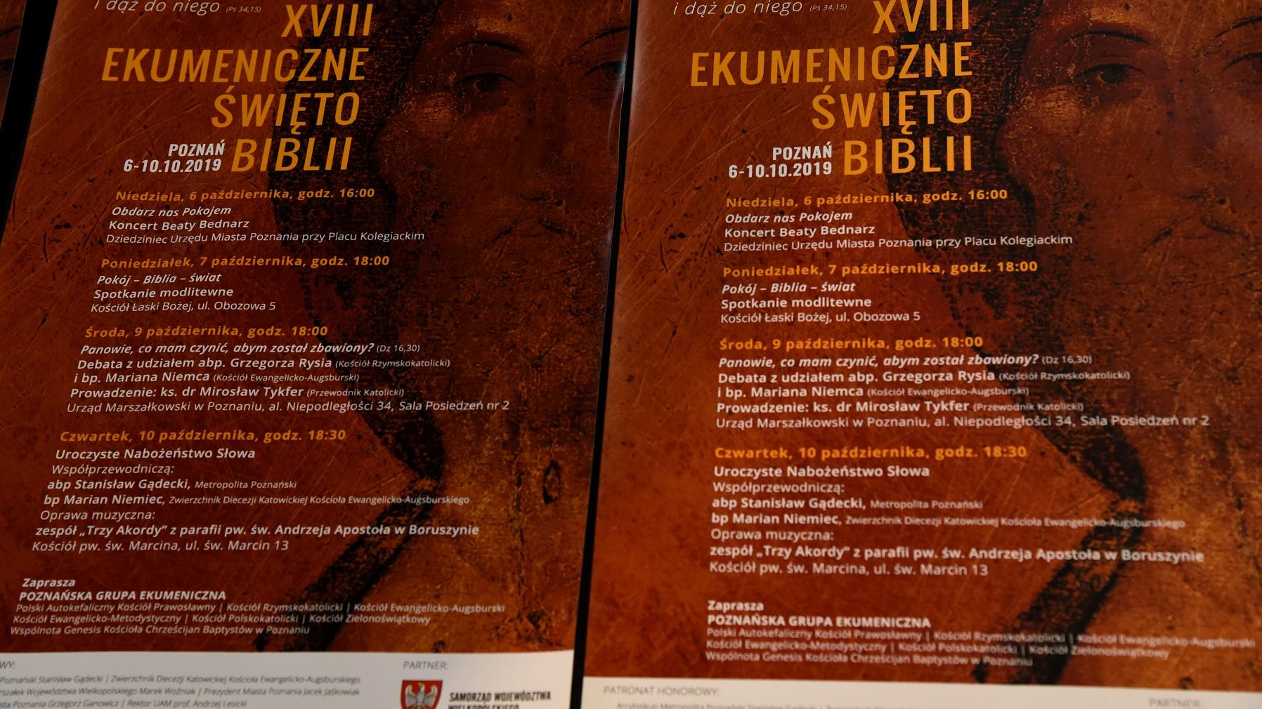 święto biblii 2019 - UMP