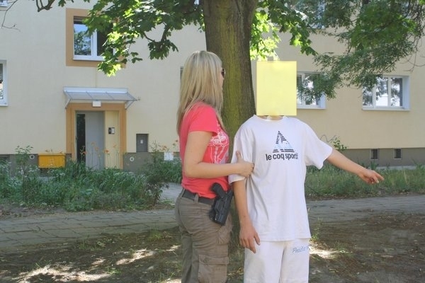 Młody złodziej z Jeżyc - policja/Poznań