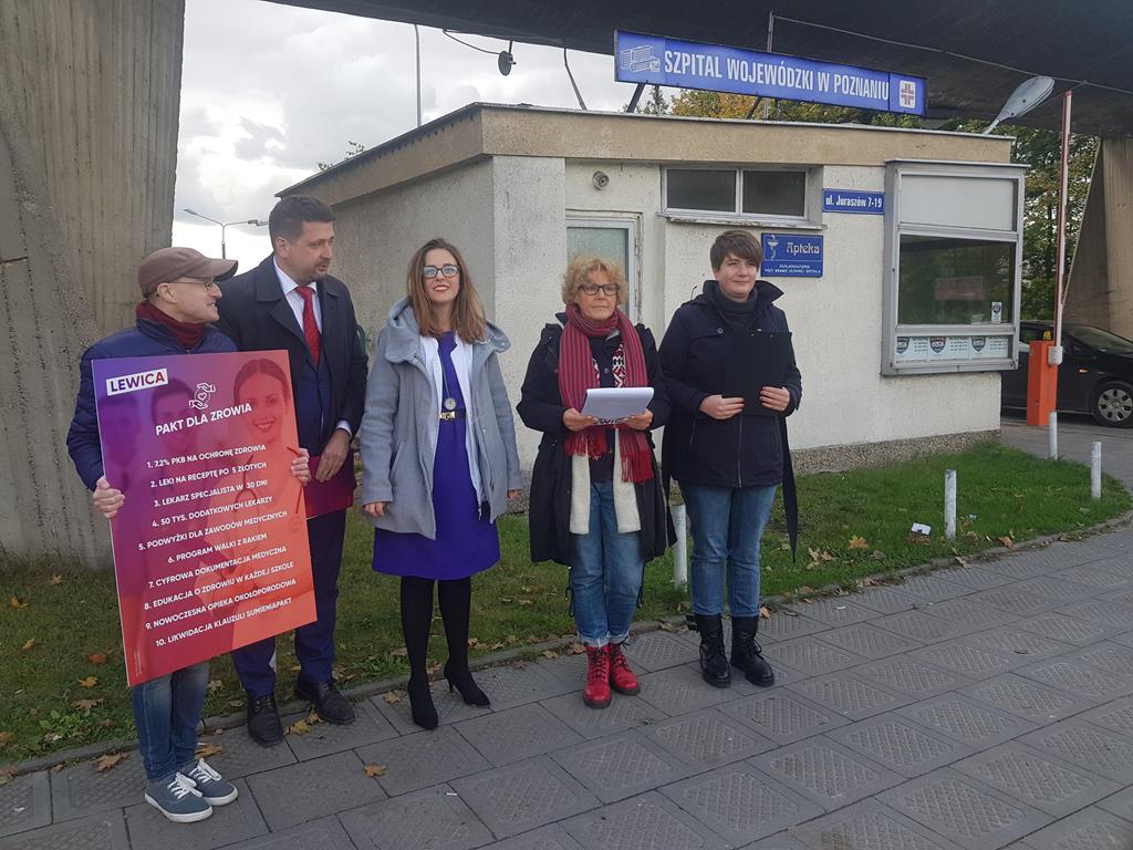 lewica pakt dla zdrowia  - Hubert Jach