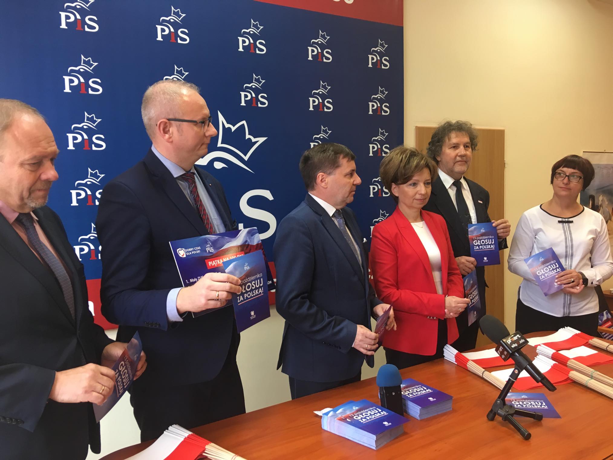 Tomasz Ławniczak PiS kampania - Danuta Synkiewicz