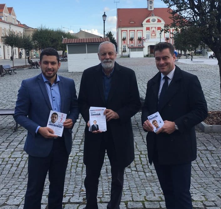 Grzegorz Rusiecki Rafał Grupiński KO konferencja - Facebook: Grzegorz Rusiecki