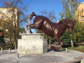 koń konin rzeźba konia - FB: Konin. I love it.