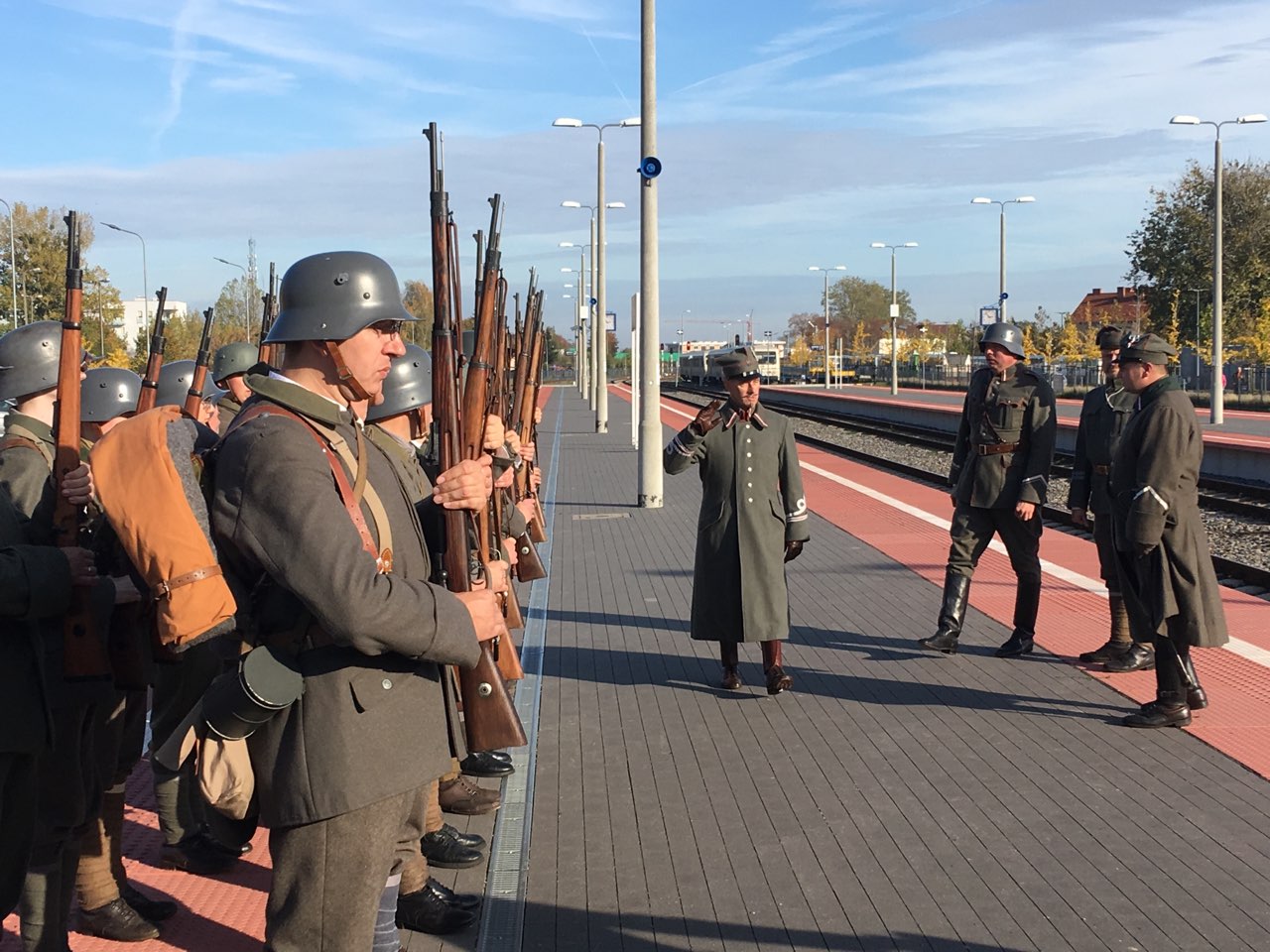 Wągrowiec powstańcy pokaz - Rafał Muniak