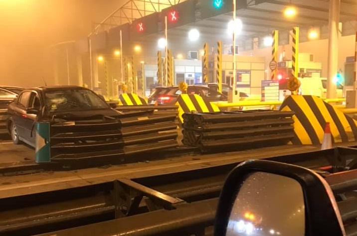 wypadek a2 bramki - Paweł - Motosygnały /Facebook