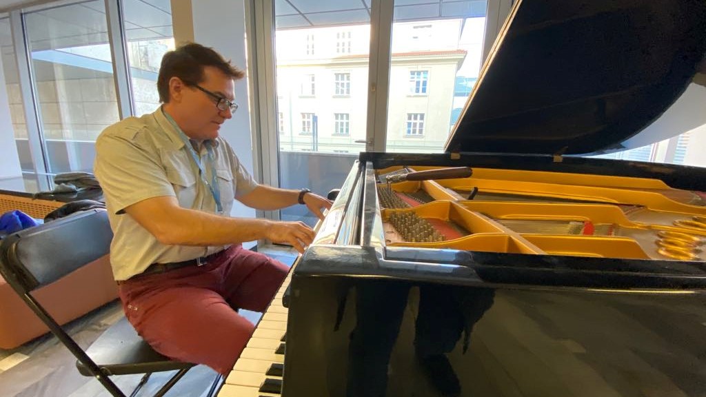 Maciej Renz Dzień Hymnu UW 2019 - Michał Jędrkowiak