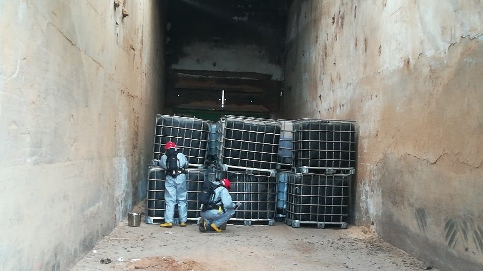 chemikalia Biała Wieś - KPP Grodzisk Wlkp