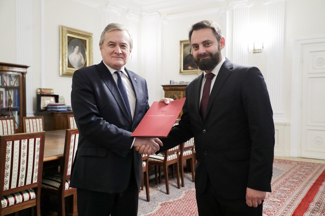 Piotr Bernatowicz i Piotr Gliński - Ministerstwo Kultury i Dziedzictwa Narodowego