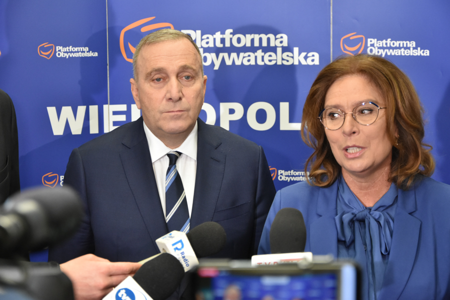 grzegorz schetyna małgorzata kidawa błońska po ko platforma obywatelska - Wojtek Wardejn - Radio Poznań