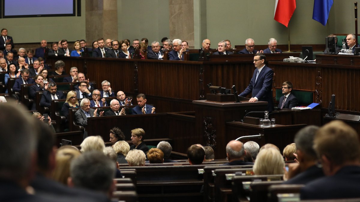premier mateusz morawiecki sejm - Kancelaria Premiera