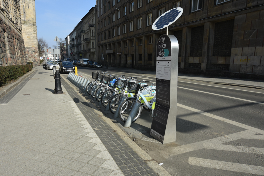 rower miejski - Wojtek Wardejn