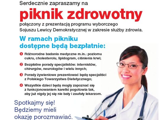 Zdrowie to nie towar - piknik - SLD
