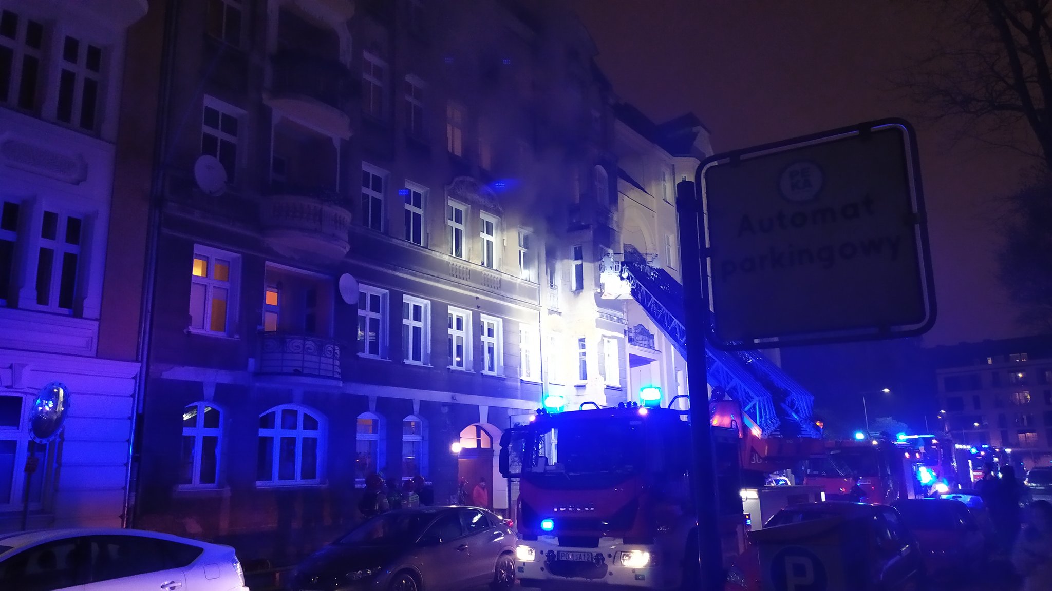 pożar jackowskiego - Lolek - Alert Poznań