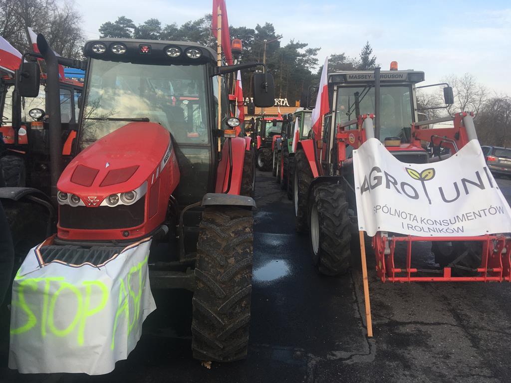 rolnicze protesty agrounia - Rafał Regulski