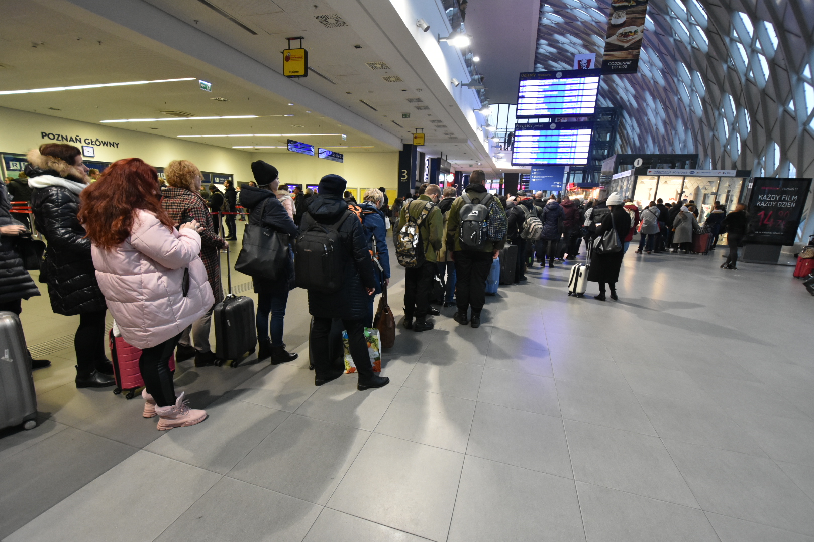 dworzec awaria PKP - Wojtek Wardejn