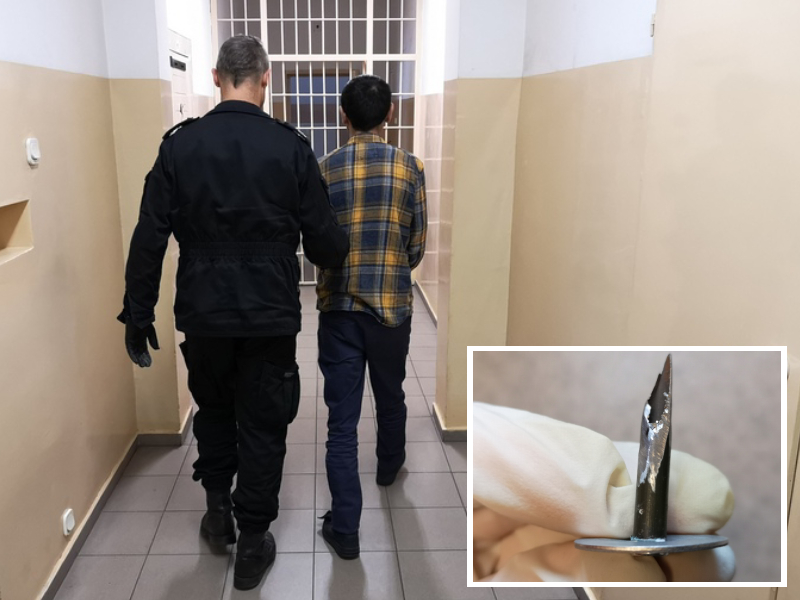 leszno policja gruzin kolec - KPP Leszno