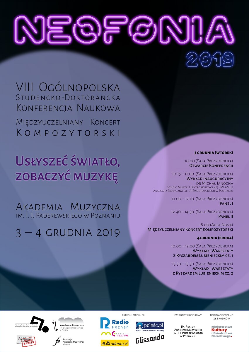 neofonia_2019_plakat - Materiały prasowe