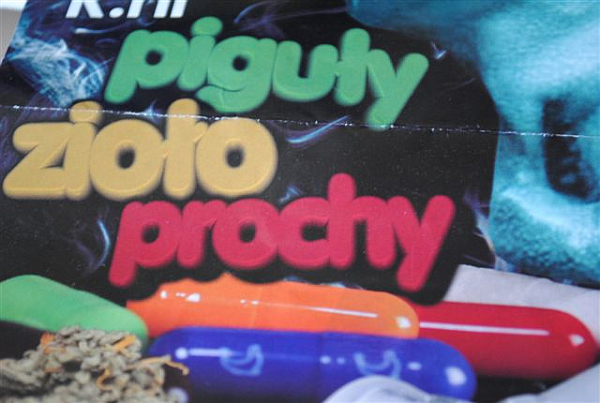 dopalacze plakat - Iwona Krzyżak