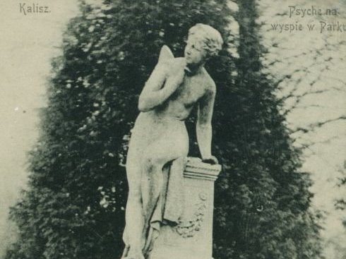 Psyche w parku na wyspie w Kaliszu - Kalisz