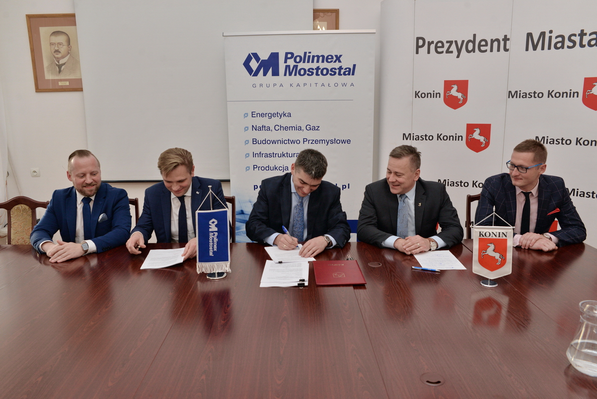 Konin podpisanie umowy - www.konin.pl