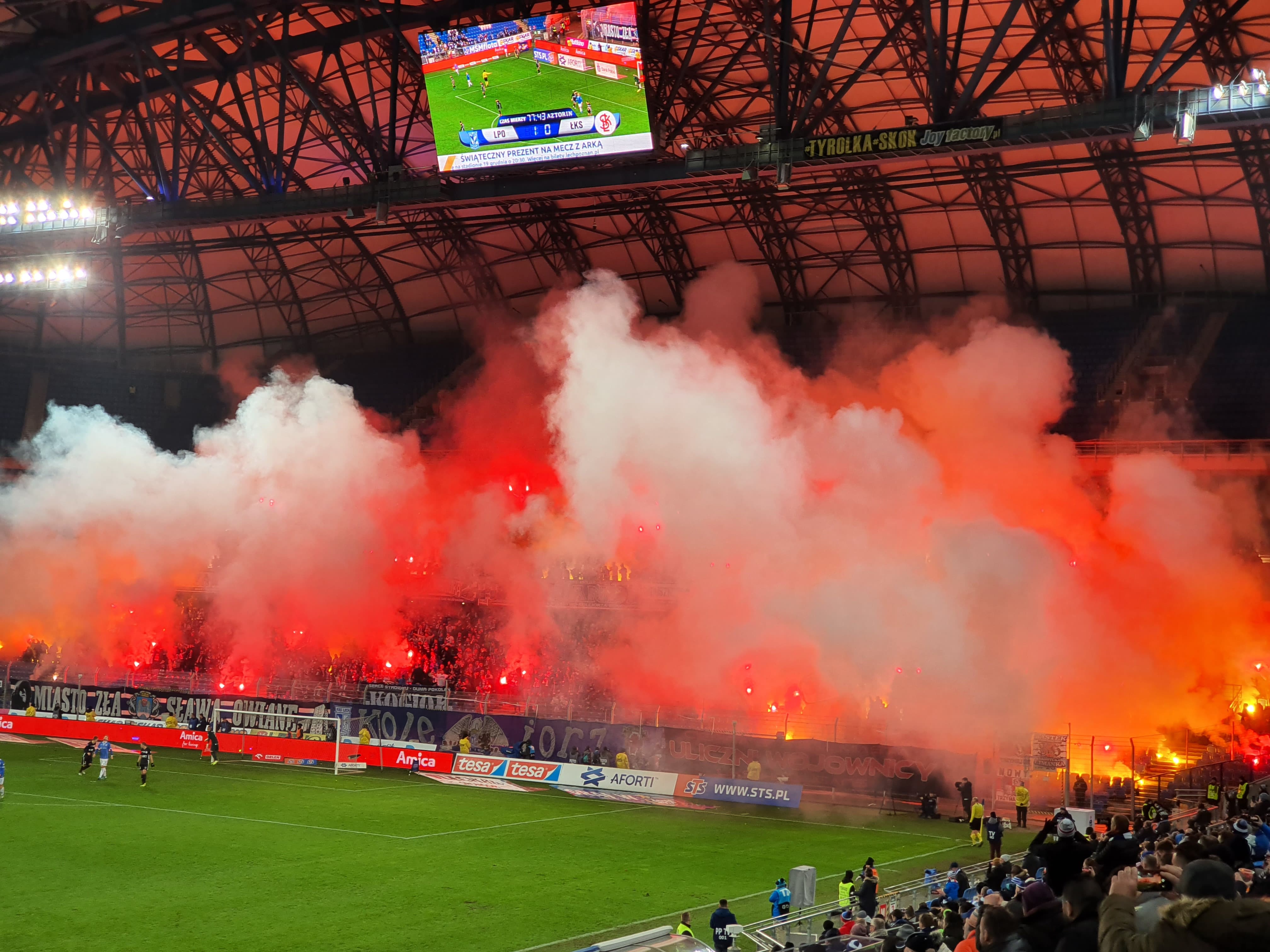 Lech ŁKS piro race - Maciej Krzywoszyński