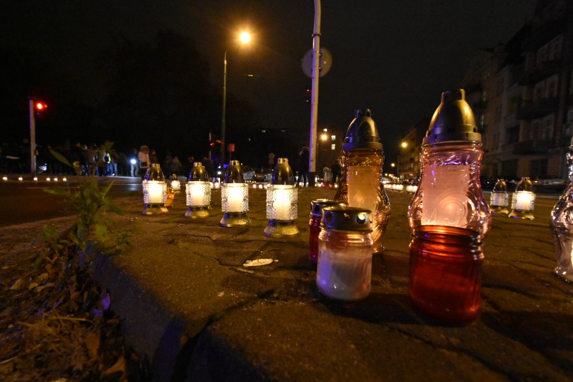 protest przejście dla pieszych głogowska - Wojtek Wardejn