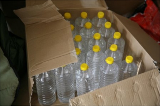 Hurtownia spirytusu pod Kaliszem - Policja/Poznań